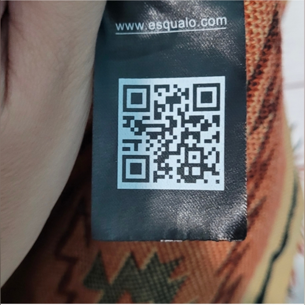 Rare Esqualo Brown and Black Leopard Print Belted Cardigan  Size Large - Picture 6 of 11